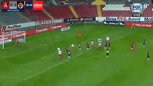 Luciano Acosta empezó bien en México: golazo de tiro libre para Atlas