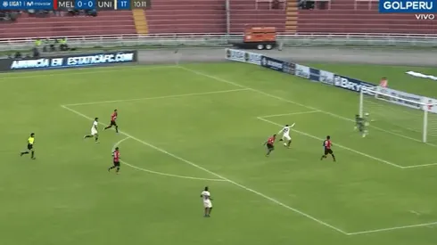 Millán anotó su primer gol con la U en el torneo peruano.