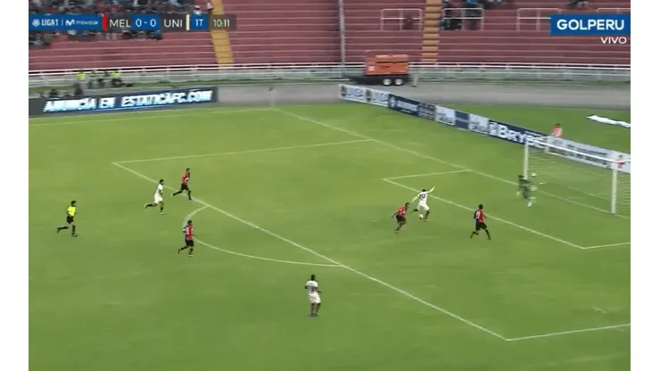 Millán anotó su primer gol con la U en el torneo peruano.