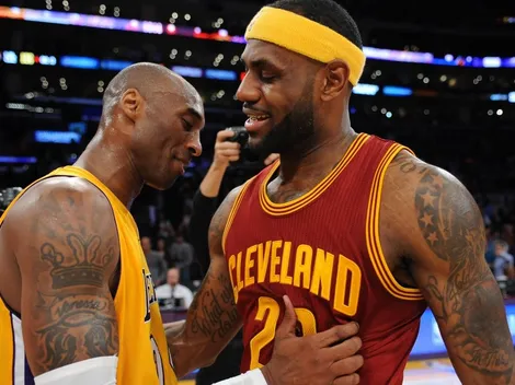 LeBron James reveló su tatuaje para honrar a Kobe