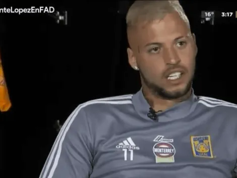 Nicolás López se divirtió al revelar cómo nació su apodo de "Diente"