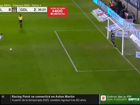 ¡Al fin! Oribe Peralta hizo su primer gol con Chivas en la Liga MX