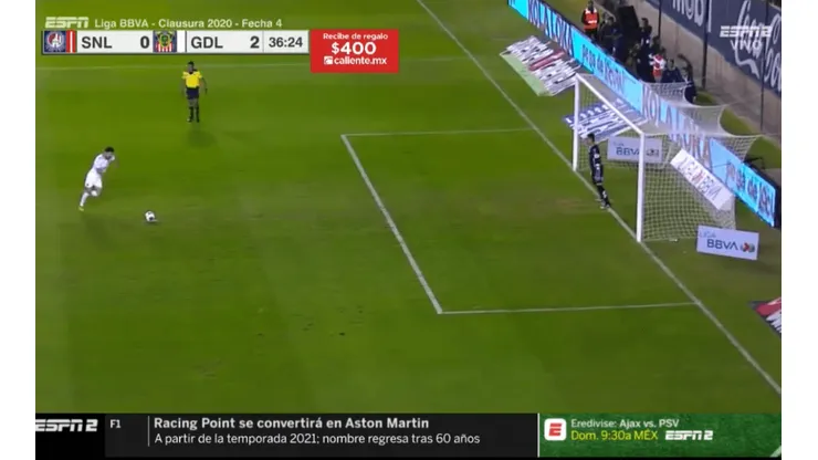 ¡Al fin! Oribe Peralta hizo su primer gol con Chivas en la Liga MX