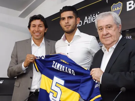 Zambrano: "Orgulloso de llegar al equipo con la mejor hinchada del mundo"