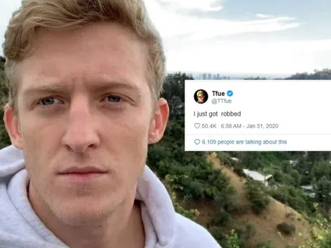 Tfue fue víctima de un robo luego de participar del torneo de caridad de Fortnite x NFL