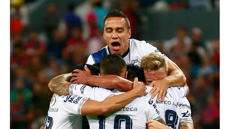 El Puebla tuvo un momento de felicidad.