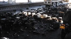 No se puede creer: conmoción en Bogotá tras accidente de camión de cerveza