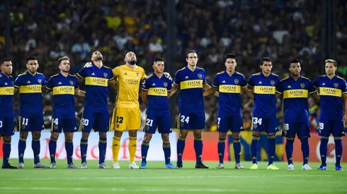 Foto de los jugadores de Boca.