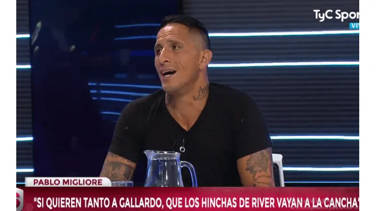 Foto de Pablo Migliore, panelista de TYC Sports.