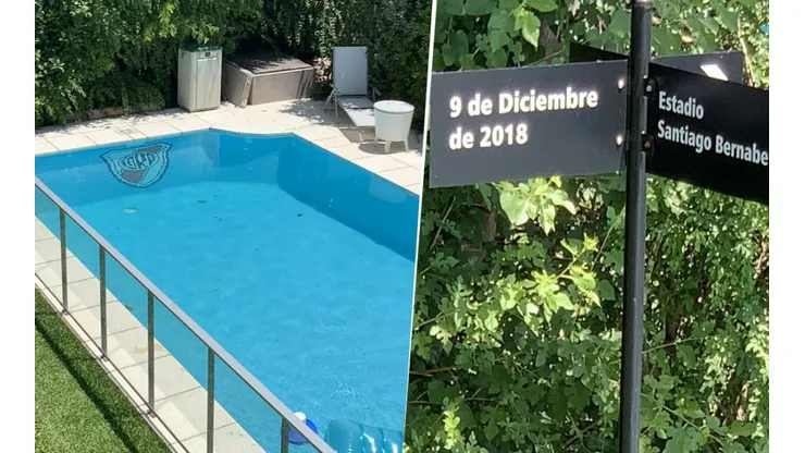 El hincha de River que ahora vive en ¡9 de diciembre y Santiago Bernabéu!
