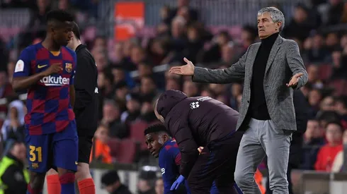 La autocrítica de Quique Setién aún después del 5-0 de Barcelona