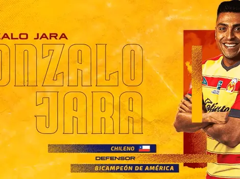 Oficial: ¡Monarcas Morelia presentó a Gonzalo Jara!