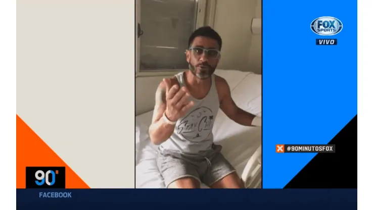 Bulos le mandó un mensaje a sus compañeros de 90 Minutos luego de operarse