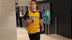 Griezmann también homenajeó a Kobe Bryant