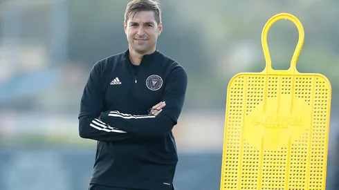 El técnico mostró su calidad post entrenamiento.