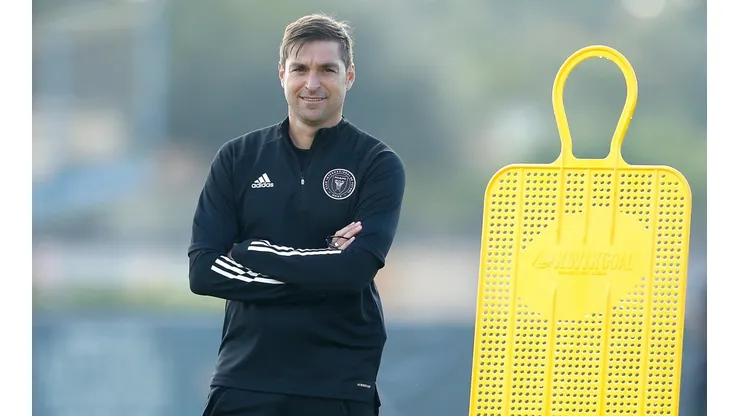 El técnico mostró su calidad post entrenamiento.