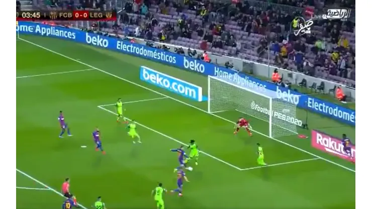 En pocos minutos, Griezmann adelantó al Barcelona ante Leganés
