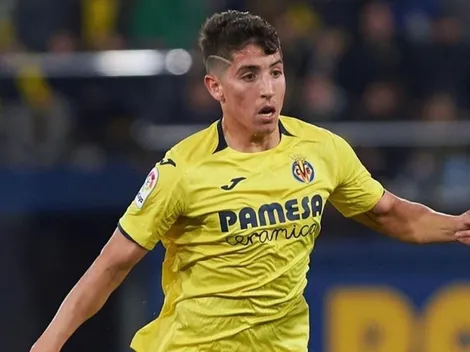 Santiago Cáseres está en la portada del diario Récord