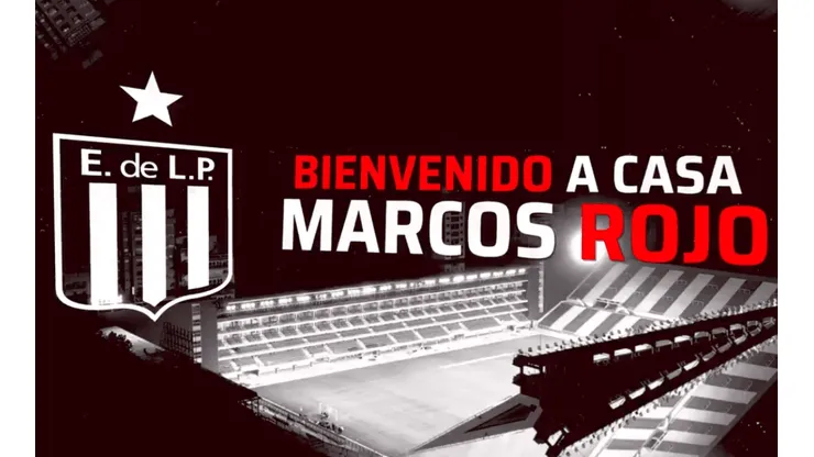 Mucha manija: el video de Estudiantes para anunciar el regreso de Marcos Rojo