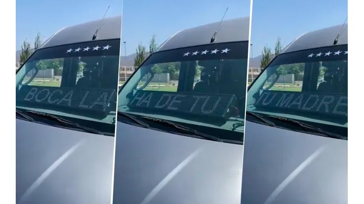 Video: este auto tiene el cartel luminoso que todo hincha de River soñó