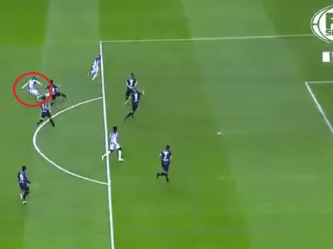 ¡Qué golazo! Gallardo abrió la cuenta para Rayados ante Celaya