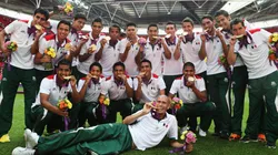 Los 18 futbolistas que consiguieron el Oro en Wembley tras vencer a Brasil en la final.