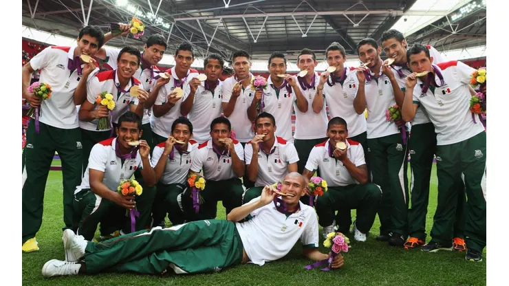 Los 18 futbolistas que consiguieron el Oro en Wembley tras vencer a Brasil en la final.