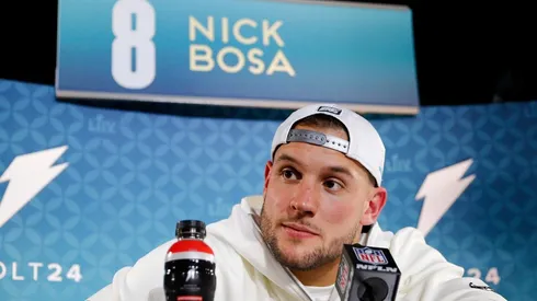 Nick Bosa ofrece respuesta perfecta sobre tributo a Kobe en el Super Bowl