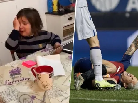 Video: la reacción del Chimy Ávila al llanto desconsolado de su hija