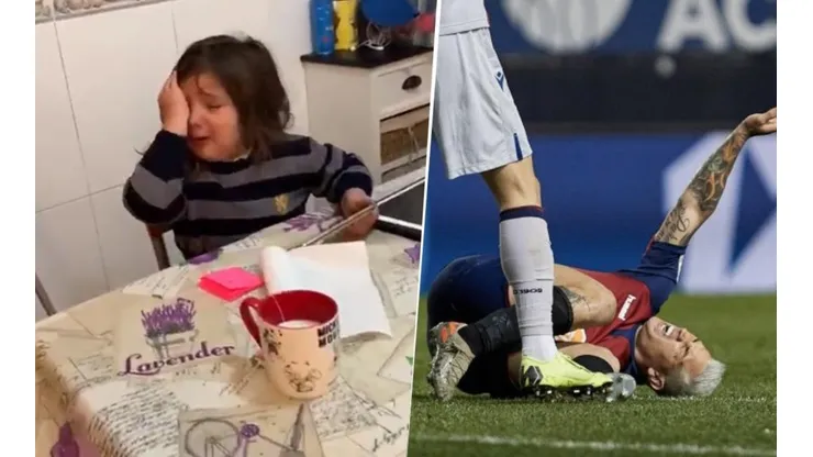 Video: la reacción del Chimy Ávila al llanto desconsolado de su hija