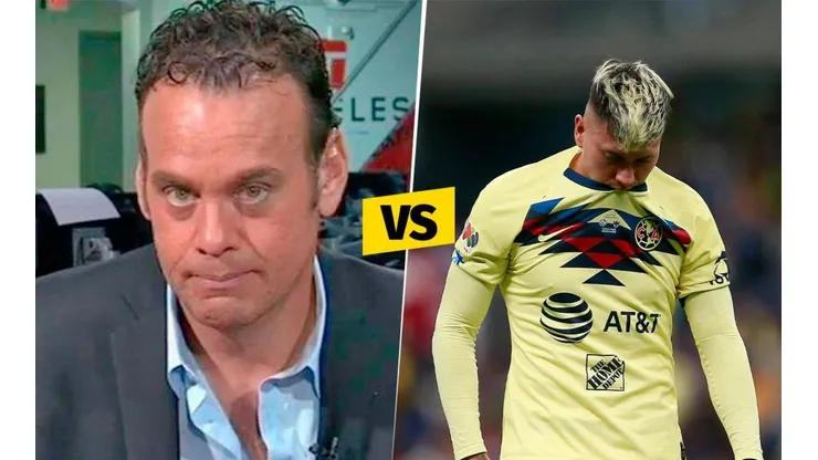 El periodista fue duro con el chileno.