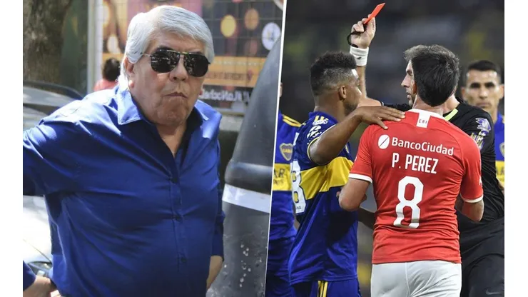 Moyano le hizo la cruz a Pablo Pérez: "No creo que siga siendo jugador de Independiente"