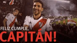 River saludo a Ponzio por su cumpleaños y los hinchas explotaron: "El hombre definitivo"