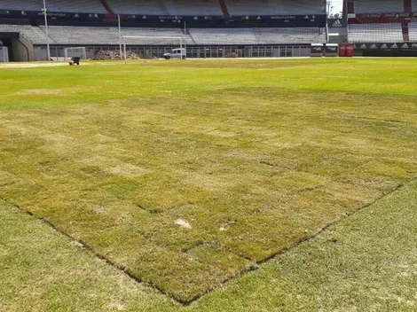 "Gallardo se fue horrorizado": así está el campo de juego de River hoy