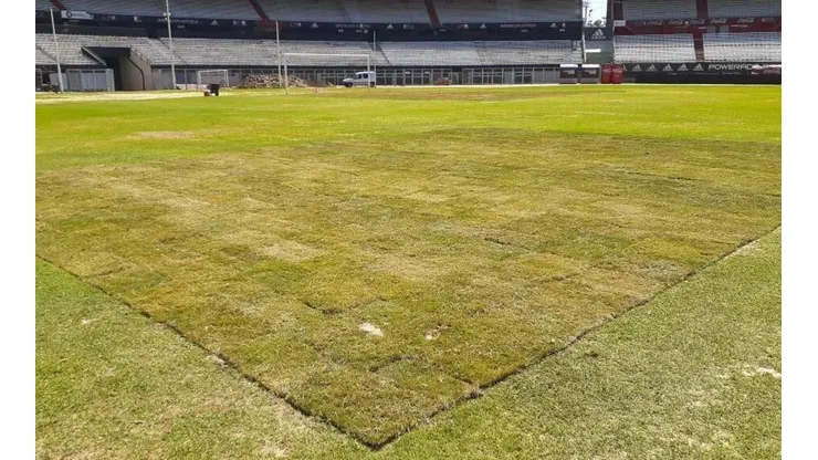 "Gallardo se fue horrorizado": así está el campo de juego de River hoy