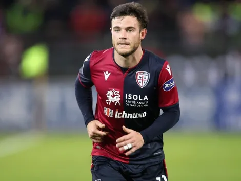 Cagliari recibió una oferta de la Premier League por Nahitan Nández