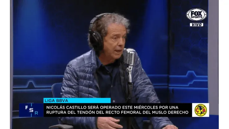 Brailosvky se enteró de la lesión de Castillo y lo destruyó