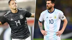 Almeyda comparó a Chicharito con Messi