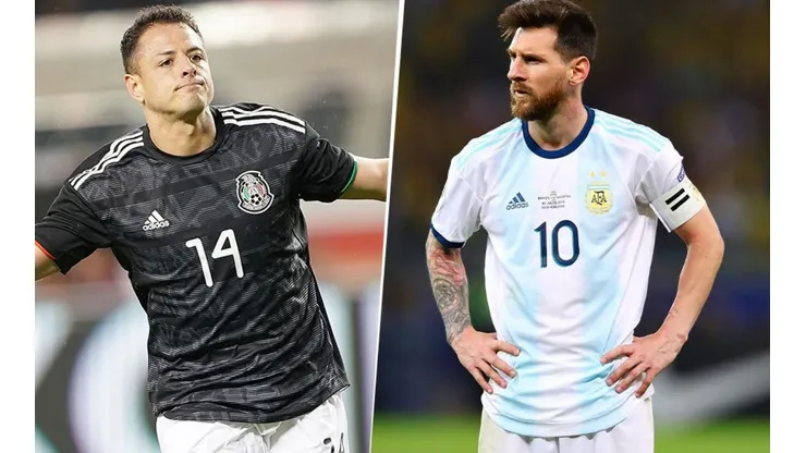 Almeyda comparó a Chicharito con Messi