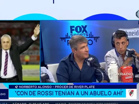 Beto Alonso destruyó a De Rossi: "Tenían un abuelo ahí"