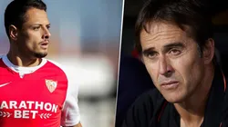 Lopetegui explicó los pocos minutos de Chicharito en Sevilla