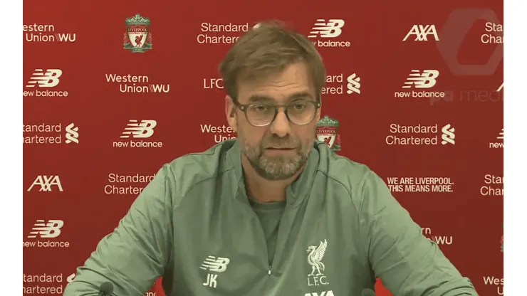 Klopp: "Si la gente piensa que soy un vago, no puedo cambiarlo"