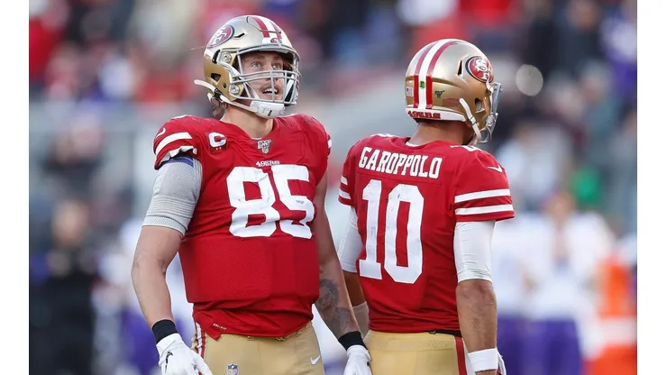 George Kittle reveló la debilidad más insólita de Jimmy Garoppolo
