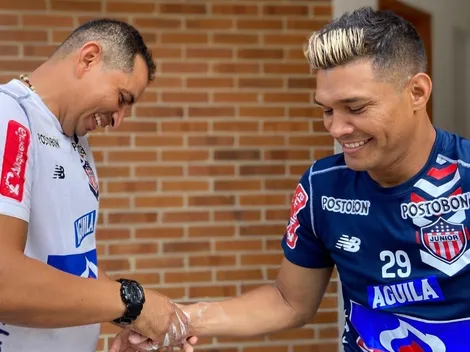 Empiezan los dolores de cabeza en Junior: Teo Gutiérrez ya es baja por lesión