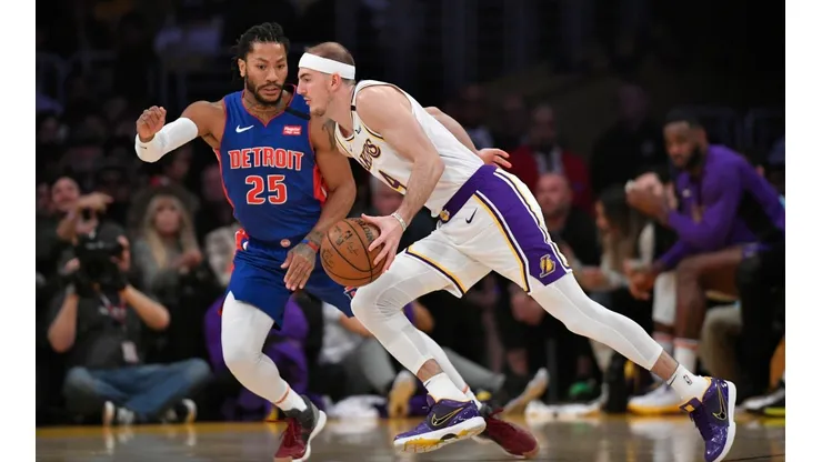 Detroit Pistons v Los Angeles Lakers