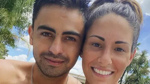 El Pity Martínez subió una foto entrenando y su esposa lo trolleó por su ropa