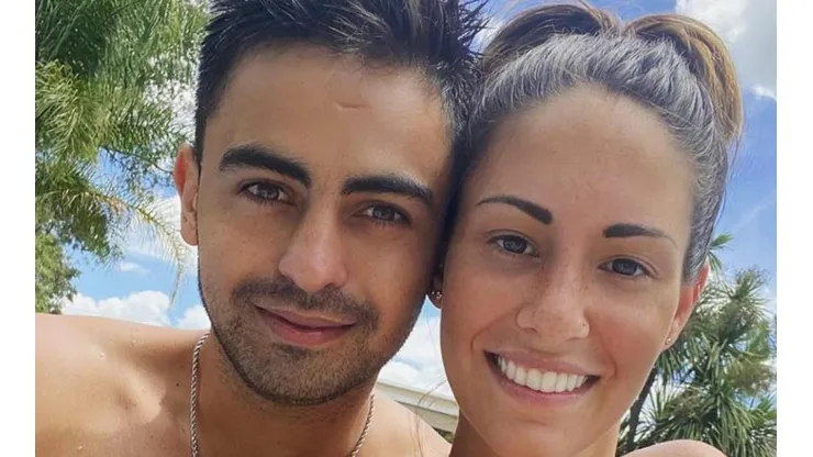 El Pity Martínez subió una foto entrenando y su esposa lo trolleó por su ropa