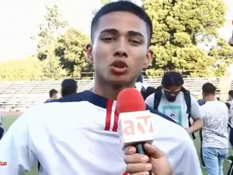 Juvenil de Alianza emocionó a chilenos por dedicatoria a su madre