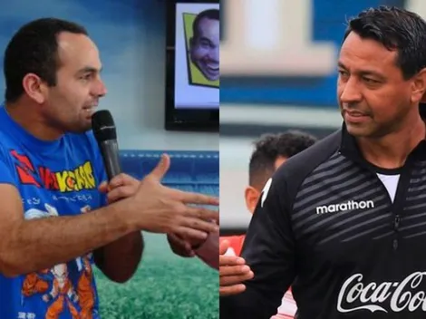 Coki Gonzales le dio un consejo a Solano para el partido contra Uruguay