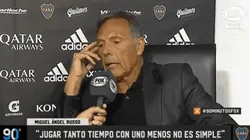 Russo: "Yo creo que la posición de Tevez es de 9"